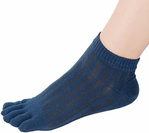 BEALTUY Men's Toe Socks Lightweight No-Show Five Fingers Running(4 Pack)