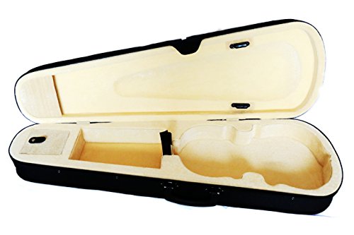image for Vio Music 4/4 Natural Wood Violin Package, All in One with Hard Case, 