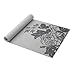 Gaiam Yoga Mat Classic Print Non Slip Exercise & Fitness Mat for All Types of Yoga, Pilates & Floor Workouts, Grey Peony Prosperity, 4mm