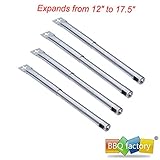 (4-pack) Master Forge 17-1/2-in Adjustable Stainless Steel Tube Burner