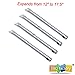 (4-pack) Master Forge 17-1/2-in Adjustable Stainless Steel Tube Burner