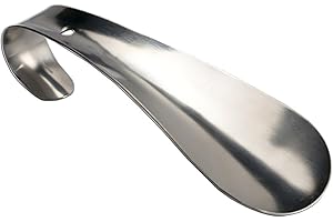 VASTLAND Shoe Horn Long Handle for Seniors Men Women,Metal Shoehorn Handled,Long-Handle Shoehorns Shoe Spoon Boot Horns,Kids Shoes Stick Helper,6 Inch Travel Small Size Stainless Steel Short Shoe Tongue
