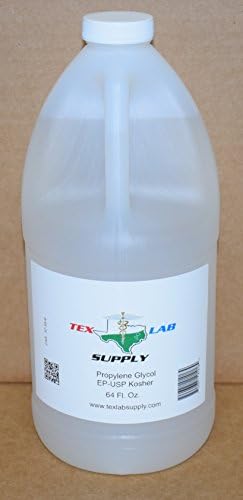 Propylene Glycol (PG) NF-FCC/USP/EP/Kosher - 64 Fl. Oz. (1/2 Gallon) (1)