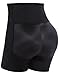 Everbellus Butt Lifter Firm Control Padded Panties for Women Thigh Slimmer Black Large