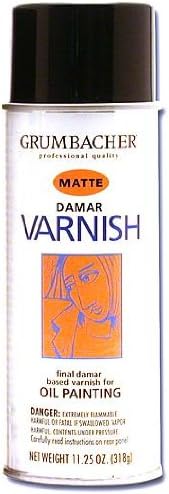 Grumbacher Damar Varnish Spray Gloss 11 oz.