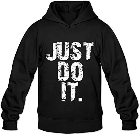 Men's Just Do It Hoodies L Black