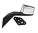 QSC Truck Hood Chrome Mirror Set L & R Mounting Kit Compatible with Volvo VNL 82361058 82361059