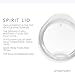 Simple Modern Wine Tumbler with Press-In Lid | Insulated 12oz Stemless Glass Cup or Coffee Mug with Lid Christmas Gifts for Women Men | Spirit Collection | Caribbean