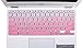 YYubao Keyboard Skin Compatible for Acer Chromebook R11 CB3-131, Acer Premium R11 Convertible, Acer Chromebook R13 CB5-312, Acer Chromebook 14 CB3-431,Acer Chromebook 15 CB3-531/532 (Ombre Pink)