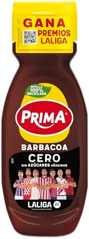 salsa barbacoa Cero sin azúcares añadidos. 265 g