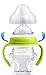 Feeding Bottle by Teppie - Temperature Sensitive for Child Safety - 8 oz - Great for Weaning Breastfeeding Babies or Baby Formula - Features Detachable Handle - Dishwasher & Freezer Safe
