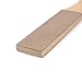 Wooden Handle Leather Sharpening Strop Handmade Razors Polishing Board for Home Tools