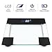Hippih 400lb / 180kg Electronic Bathroom Scale with Tempered Right Angle Glass Balance Platform and Advanced Step-On Technology, Digital Weight Scale has Large Easy Read Backlit LCD Display …
