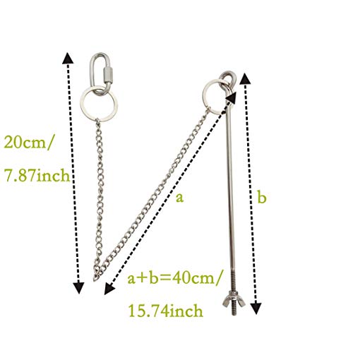 Chicken Feeders Fruit Vegetable Holder Chicken Skewer for Hens Bird Pet