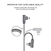 Mfi Certified Aluminum Alloy 90 Degree Lightning Cable (Silver, 10FT)