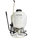 Craftsman Backpack 4 Gallon Tank Garden Sprayer with Adjustable Tip + Nozzles