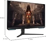 Samsung Odyssey G7 LS32BG700EUXXU 32" 4K 144Hz 1ms IPS Gaming Monitor Speakers view 8