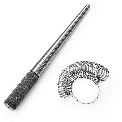 Accmor Ring Sizer Measuring Tool, Ring Sizing Measurement Kit Including