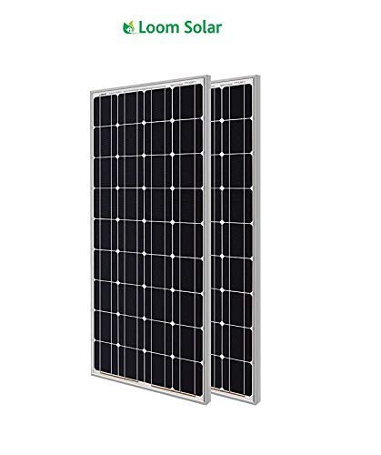 Loom Solar 180 Watt Mono Crystalline Panel (Pack of 2)