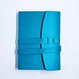 One Day Sale - Turquoise Bound Journal - Assists Any Daily Goal / Personal Calendar Planner - Great Travel Companion - Suitable Diary & Notebook - Men & Women- Cultivates Happiness & Gratitude
