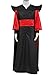 SIDNOR Aladdin Jafar Villain Cosplay Costume Outfit Full Suit (Male:Medium)