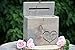 Secured Lockable Card Box with Card Slit - Rustic Wedding Card Box - Wedding Card Holder - Personalized Wedding Keepsake Box - Love Letter Box