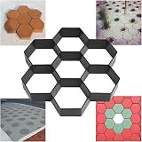 MOGOULUA Concrete Brick Maker Mould Set for Patios Driveways Stepping Stones view 2