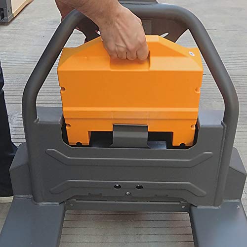 ApolloLift Full Electric Power Lithium Battery Pallet Jack Truck 3300lb Cap. 48" x27"