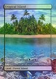 Tropical Island - Casual Play Only - Customs Altered Art Foil