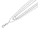 Sarah Women's Layered Pearl Fashion Lanyard with Tassel Pendant