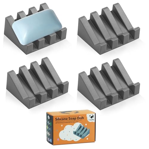 Coipdfty Self Draining Soap Dish Holder