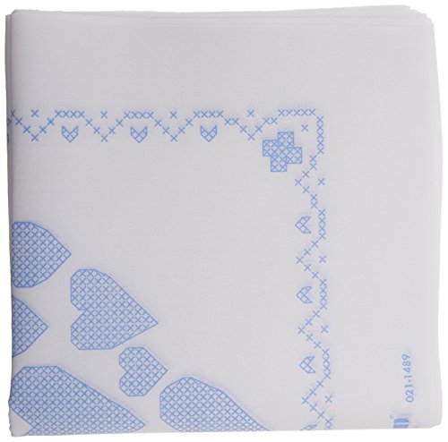 Janlynn 21-1489 Heart Filled with Hearts Quilt Blocks Stamped Cross Stitch, 18 by 18-Inch, 6-Pack - Thumbnail 2