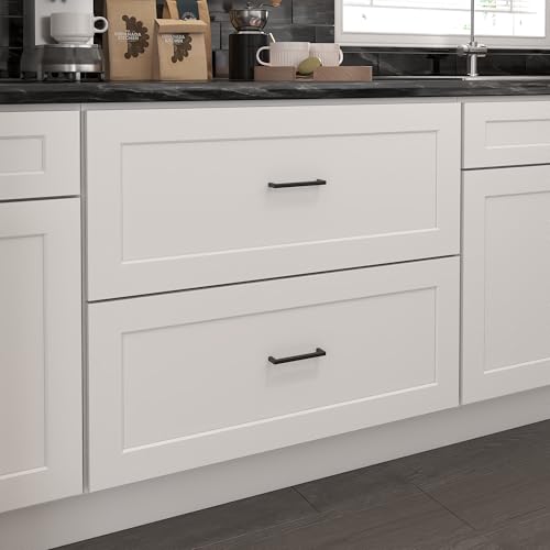 Furinno Shaker Drawer Base Kitchen Cabinet with 2-Drawers, Ready to Assemble, 2…