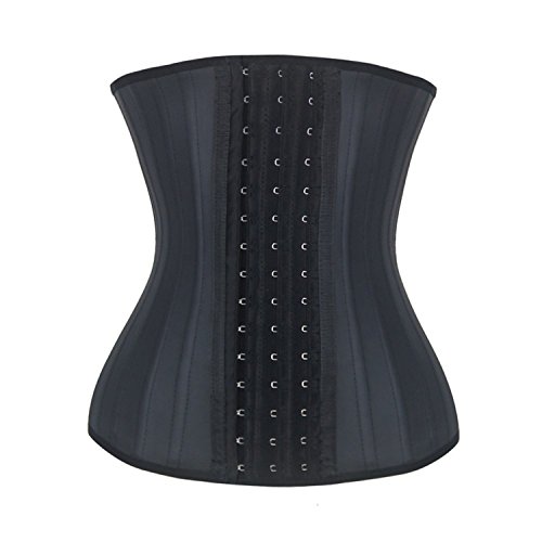 Lover-Beauty-Womens-Latex-Hourglass-Waist-Cincher-Training-Corset-Shapewear