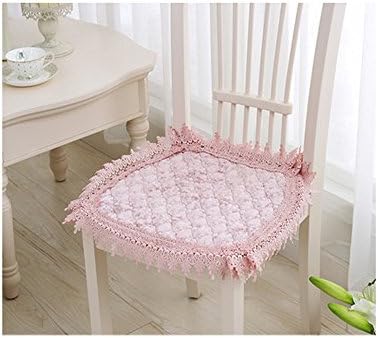 Duerd European-style Garden Chair Cushion Lace Floral dining seat chair cushion washable pad-02