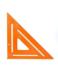 Swanson Herramienta t0701 12 Inch Speedlite Square Layout Tool (estructural Espuma de plástico naranja)