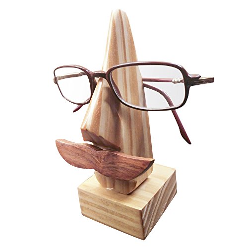 Top 10 Wooden Glasses Holder With Moustache of 2019 No Place Called Home