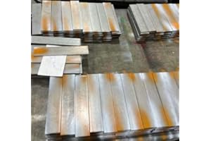 Jantz USA 80CrV2 - High Carbon Chromium-Vanadium Steel, Bars of Assorted Sizes, Used For Blade Forging And Stock Removal