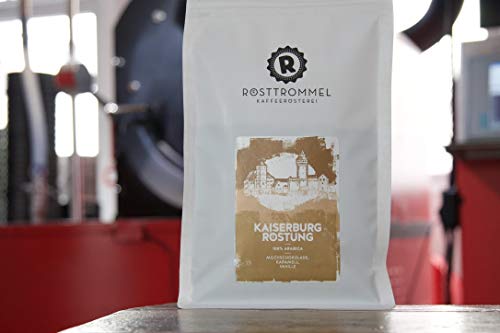Kaffeebohnen KAISERBURG - Kakaonote - handgeröstet - ideal für Vollautomat, French-Press & Filterkaffee – Bild 6