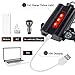 SGODDDE New Outdoor Running Lights Night Light, LED Chest Run Light with 500 Lumens 90° Adjustable Beam, Compass & Cemara Base, Safety Back Warning for Camping, Hiking, Running, Jogging, Outdoor