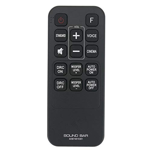 VINABTY AKB74815301 Replacement Remote Control Compatible with LG sound bar S55A3-D Las454b S45a1-d LAS453B LAS551H and more