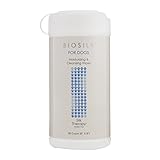 BioSilk for Dogs Silk Therapy Moisturizing & Cleansing Wipes | Best Dog Wipes For Dogs With Dry Skin, 50 Count