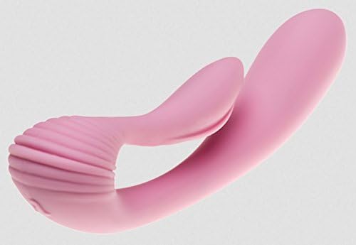 New Silicone Butch Cassidy Rabbit Style Pink Dual-Motors 10-Functions Vibrator - Body-Safe - Versatile - Ergonomic - Travel Ready - 2-Year Warranty!