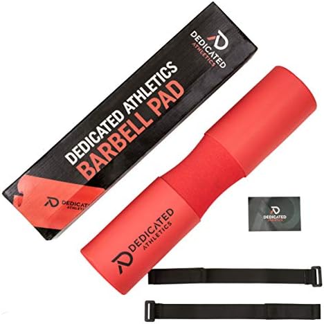 Barbell Pad For Hip Thrusts Squats Lunges For Women And Men | Gym Squat Sponge Pad Supports Shoulders And Protects Neck | Squat Bar Pad For Powerlifting Weightlifting | Hip Thruster Pad With Straps