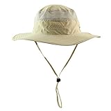 Connectyle Outdoor Mesh Sun Hat Camouflage Bucket Hats Fishing Hats with String