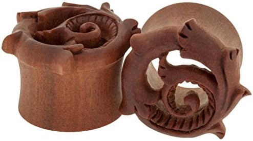Pair of Sabo Wood Rebirth Eyelets: 3/4"