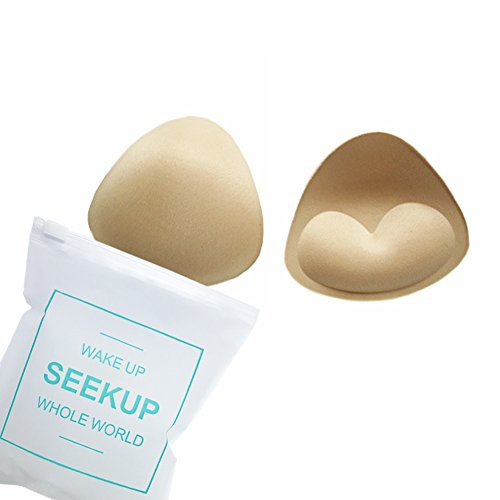 Women Foam Triangle Bra Insert Pads Breast Chest Padding Enhancers for Swimsuits/Bikini - Thumbnail 5