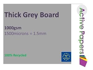 BCreativetolearn A3 Greyboard 30 Sheets Mount Board Backing Board - View #4