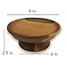 RoRo 6 Inch Acacia Wood Appetizer/Cupcake Stands, Set of 4