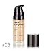 SACE LADY Matte Liquid Foundation, Long Wearing Flawless Foundation with Medium-Full Coverage, Poreless Face Makeup, 0.50Fl Oz/15ml, Light Natural